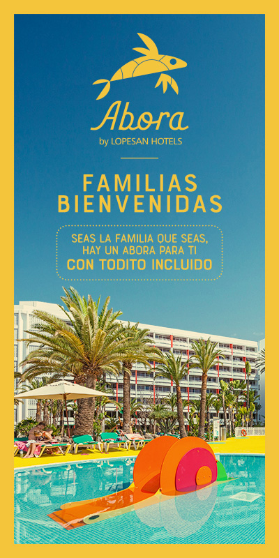  Familias bienvenidas a los hoteles Abora by Lopesan Hotels en Gran Canaria 